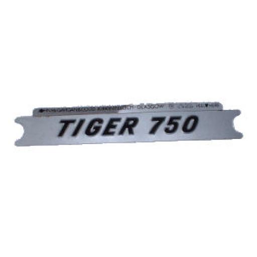 Panel Badge Sticker/Motif - Tiger 750 - 60-4147