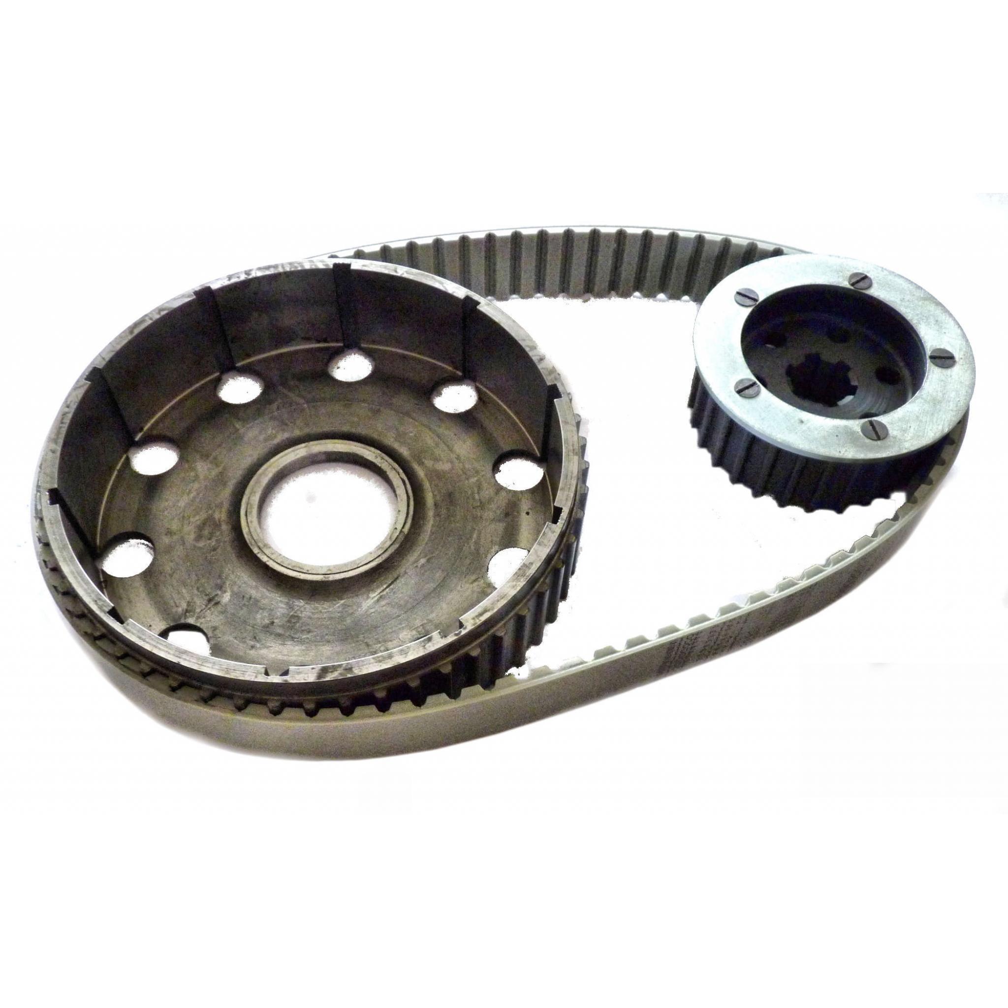 Belt Drive Conversion Triumph T140 and TR7 Steel Basket and Sprocket