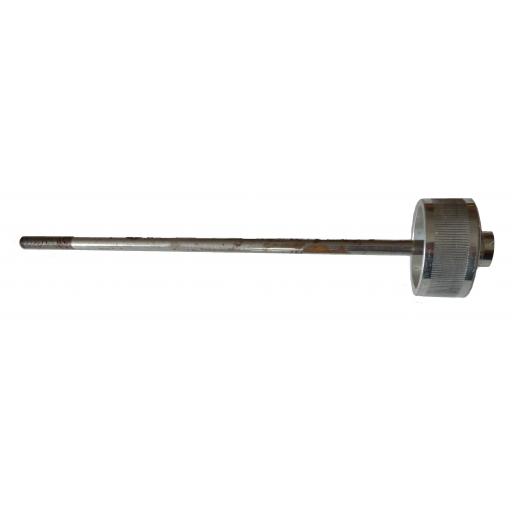 Eddie Dow Type Steering Damper with Steel Threaded Rod and Alloy Knob