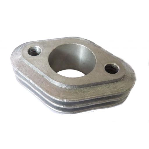 Finned Alloy Manifold Spacer - 32mm