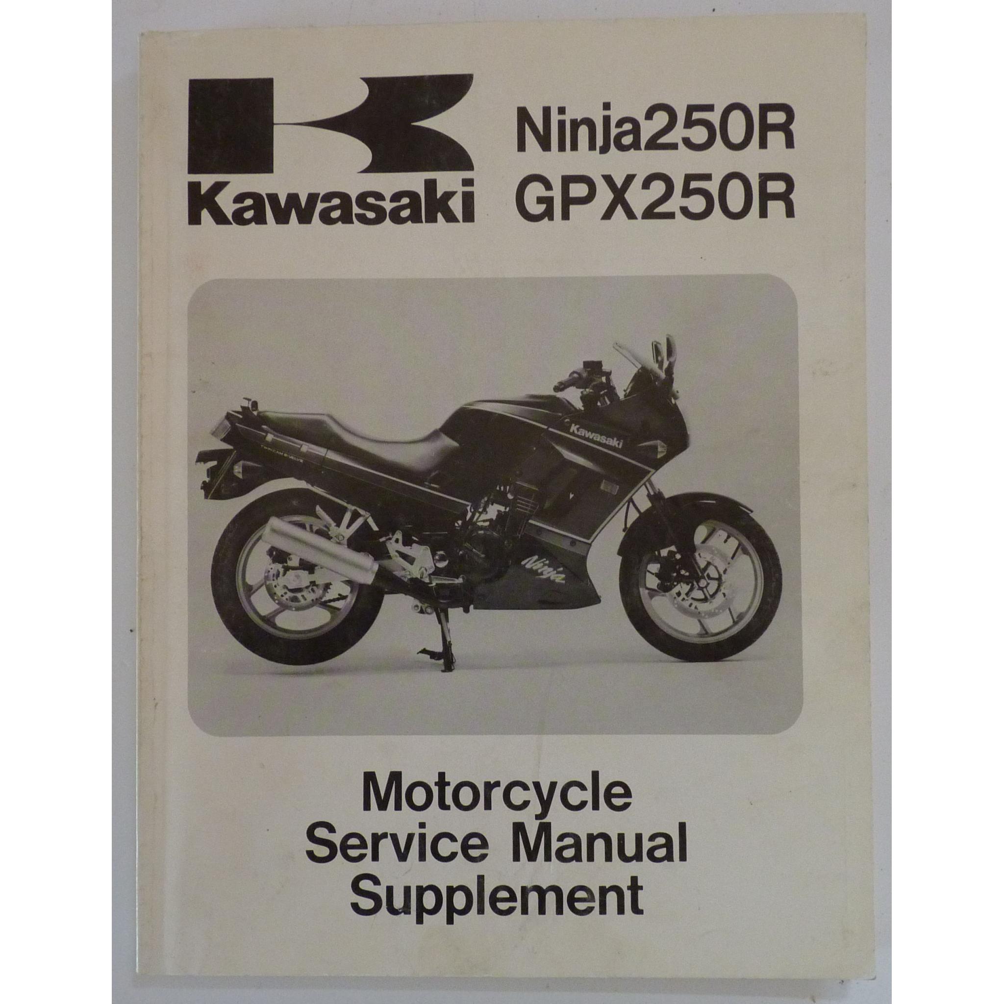 Kawasaki Ninja 250R and Motorcycle Service Manual