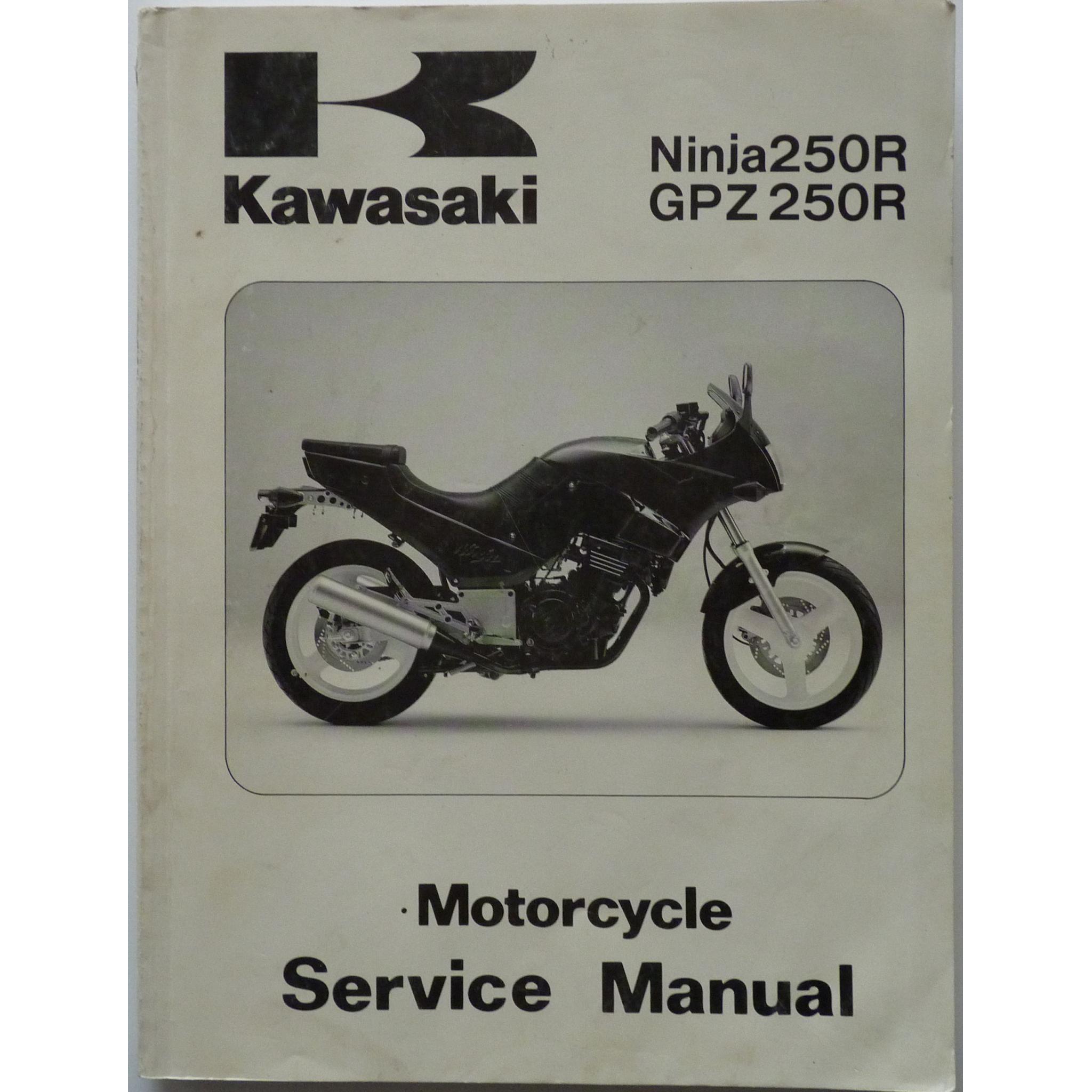 Kawasaki Ninja 250R and Motorcycle Service Manual